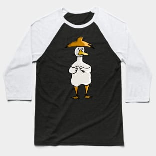 Confused Duck Baseball T-Shirt